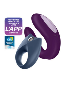 Coffret 2 sextoys connectés Partner Box 2 Satisfyer - CC597769